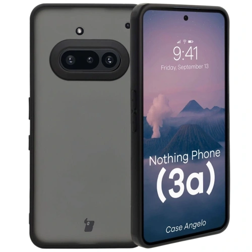 Buy Bizon Case Angelo Nothing Phone (3a) smoky with a black frame - BIZ9100 - {ean13} - Home Screen Store Europe