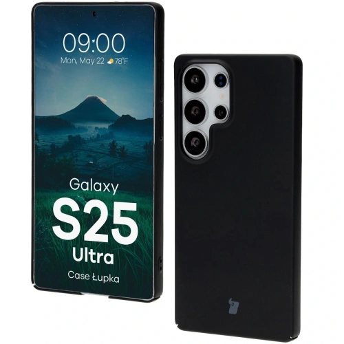 Kup Caz Bizon Lupka Samsung Galaxy S25 Ultra negru - BIZ9102 - {ean13} - Sklep Home Screen