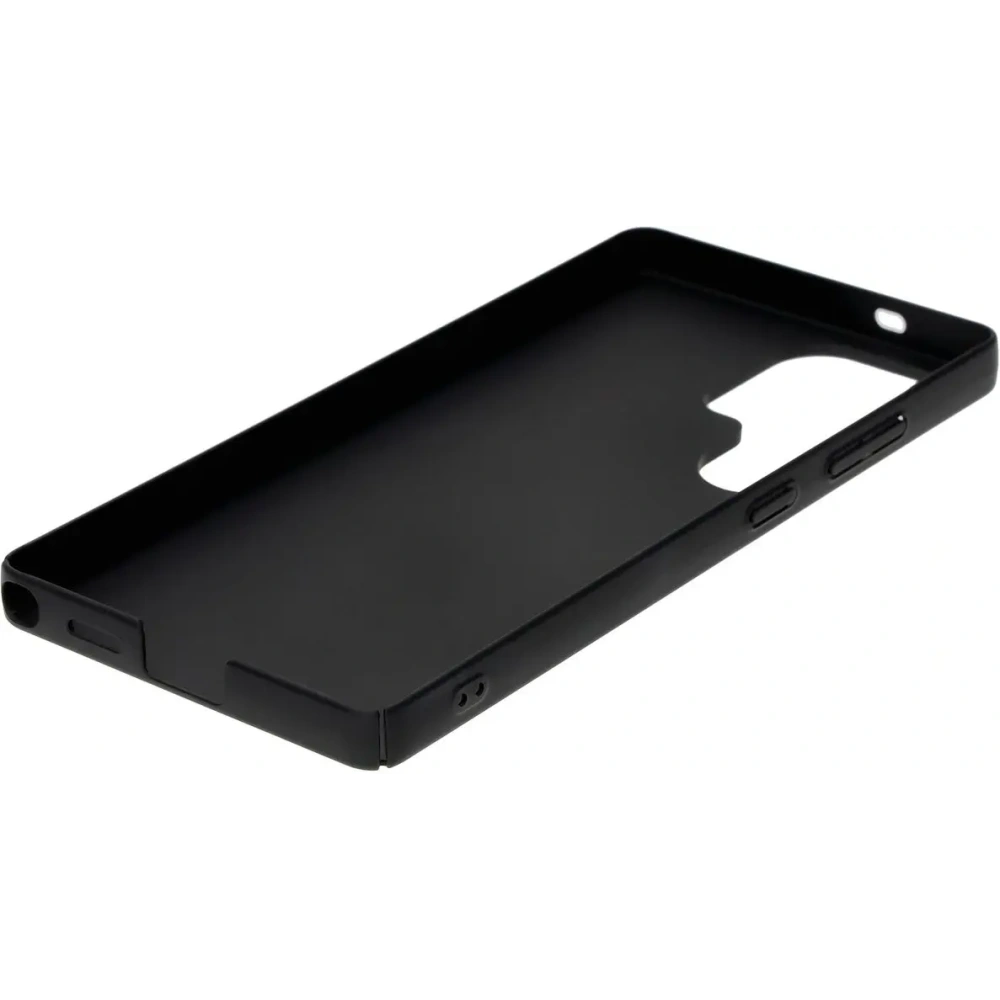 Etui Bizon Case Łupka do Samsung Galaxy S25 Ultra czarne