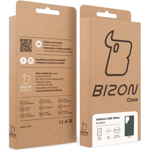 Kup Bizon Case Lupka Samsung Galaxy S25 Ultra zelená - BIZ9104 - {ean13} - Sklep Home Screen