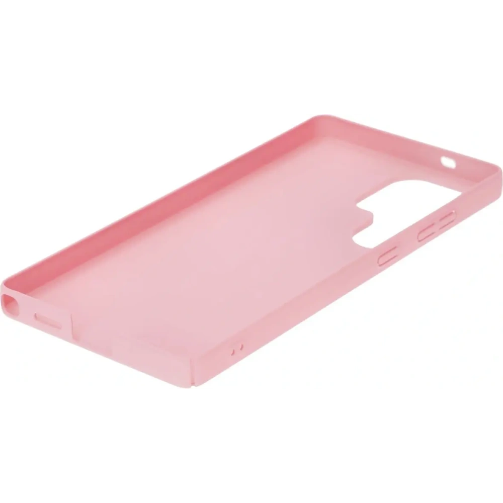 Etui Bizon Case Łupka do Samsung Galaxy S25 Ultra różowe