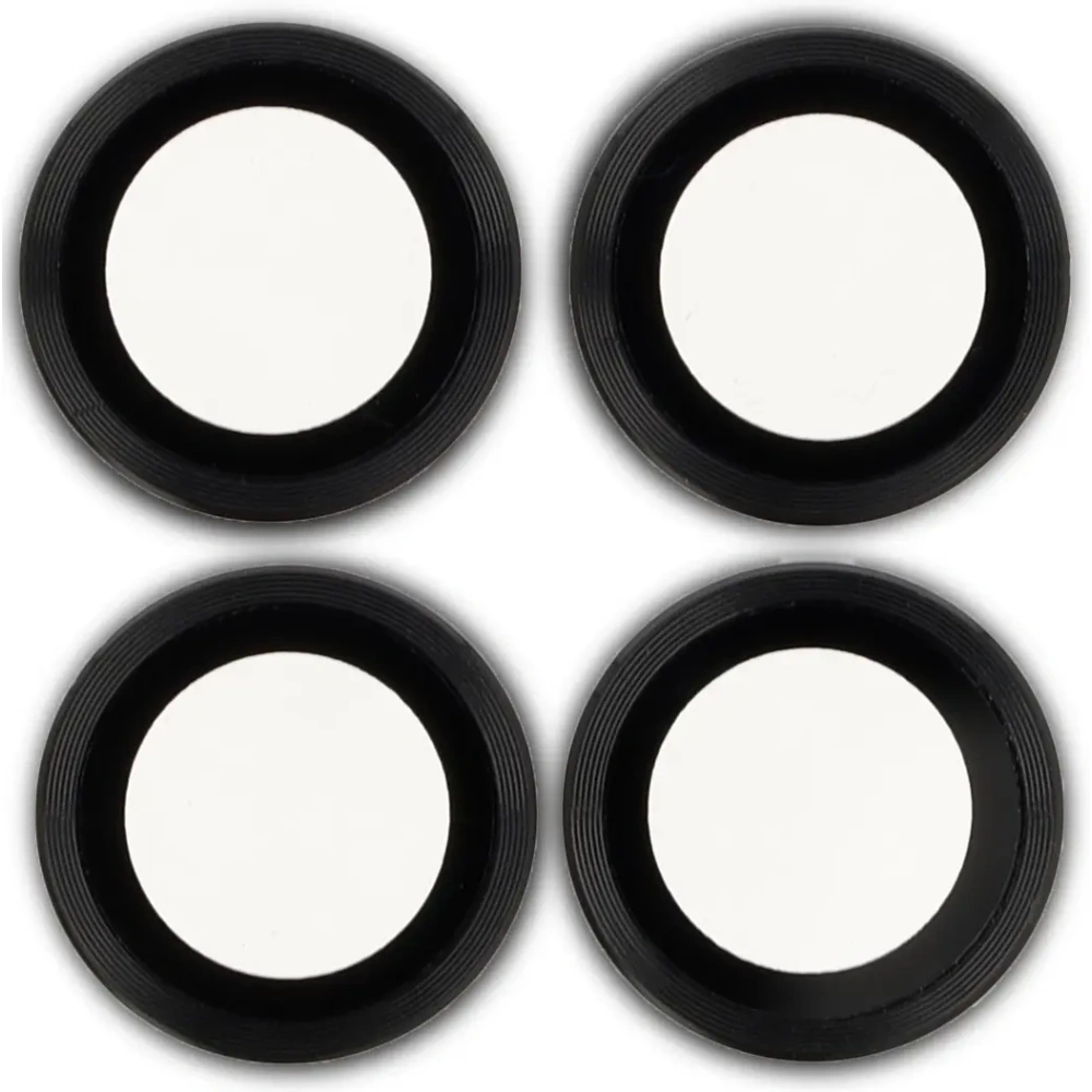 Szkło na aparat Bizon Glass Snap Lens do Motorola Edge 60 / 60 Pro / 60 Fusion czarna ramka