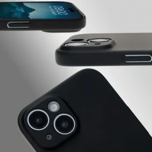 Kup Etui Bizon Case Łupka do Apple iPhone 15 czarne - BIZ9108 - {ean13} - Sklep Home Screen