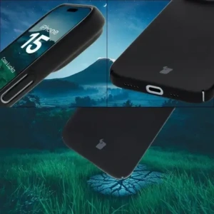 Kup Etui Bizon Case Łupka do Apple iPhone 15 czarne - BIZ9108 - {ean13} - Sklep Home Screen