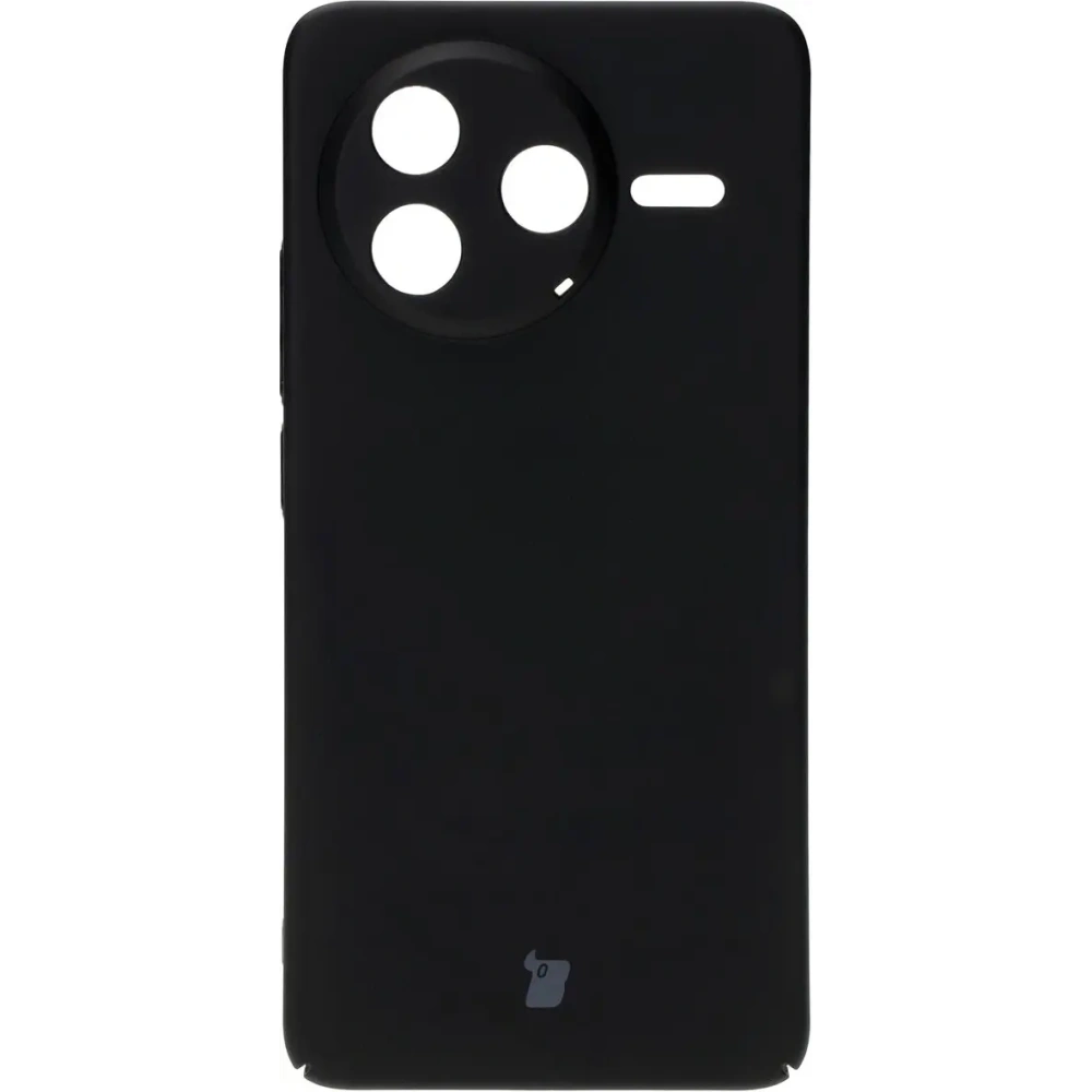 Etui Bizon Case Łupka do Xiaomi Poco F7 Pro czarne