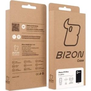 Kup Etui Bizon Case Łupka do Xiaomi Poco F7 Pro czarne - BIZ9110 - {ean13} - Sklep Home Screen