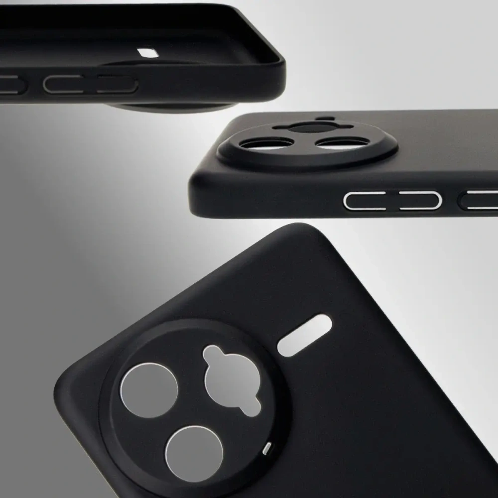 Etui Bizon Case Łupka do Xiaomi Poco F7 Ultra czarne