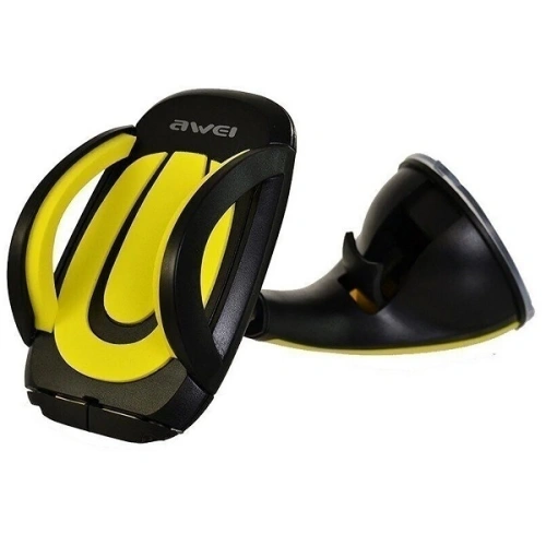 Kup AWEI suport auto X7 4.3" - 7" pentru parbriz negru-galben/black&yellow - AWEI047BLKYEL - {ean13} - Sklep Home Screen