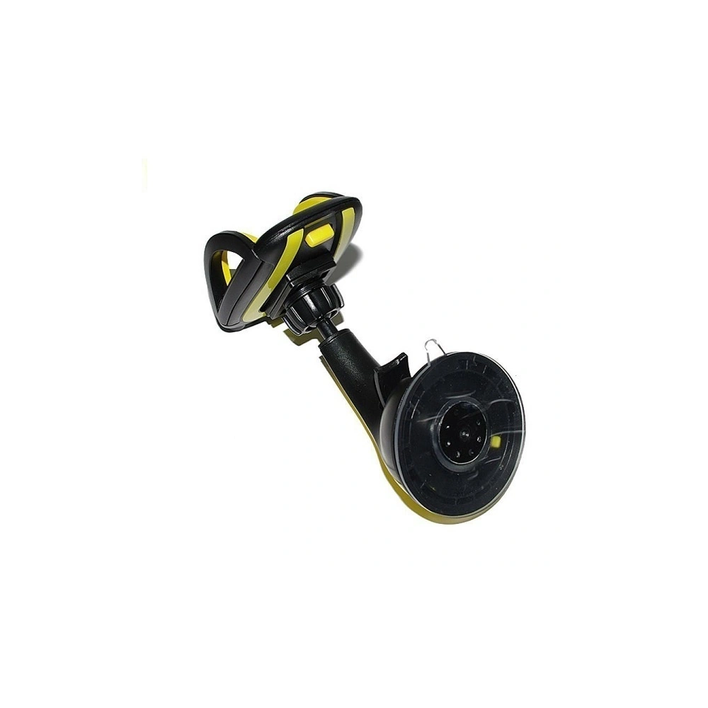 AWEI uchwyt samochodowy X7 4.3" - 7" do szyby czarno-żółty/black&yellow