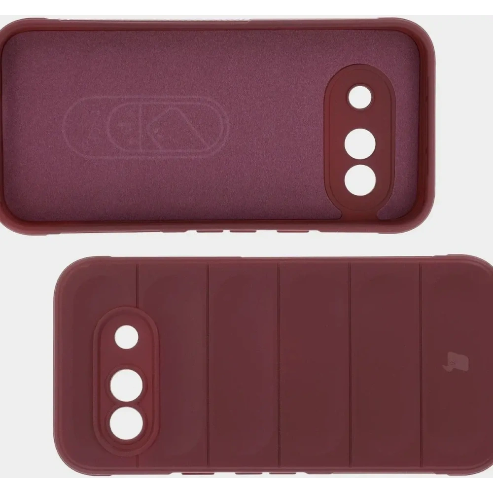 Pancerne etui Bizon Case Tur do Google Pixel 9a burgundowe