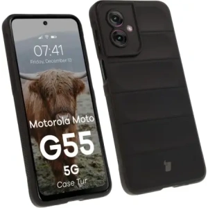 Kup Bizon tok Tur Motorola Moto G55 5G fekete - BIZ9117 - {ean13} - Sklep Home Screen