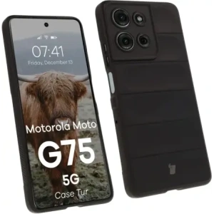 Buy Bizon Case Tur Motorola Moto G75 5G black - BIZ9118 - {ean13} - Home Screen Store Europe