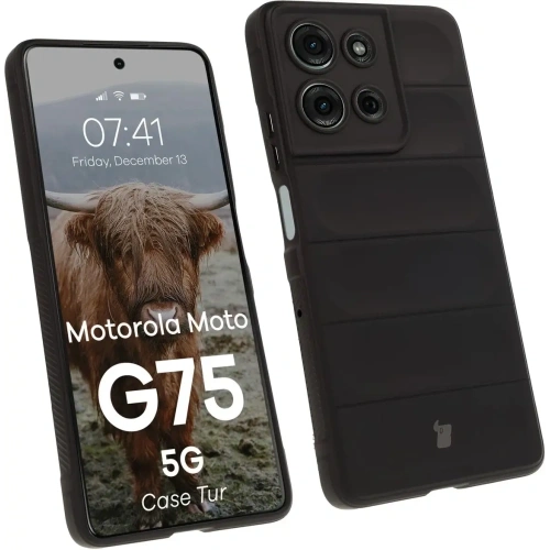 Kup Pancerne etui Bizon Case Tur do Motorola Moto G75 5G czarne - BIZ9118 - {ean13} - Sklep Home Screen