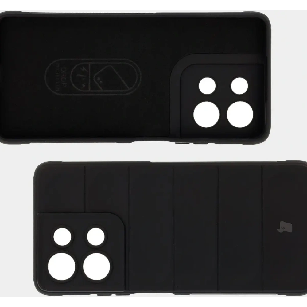 Pancerne etui Bizon Case Tur do Motorola Moto G75 5G czarne