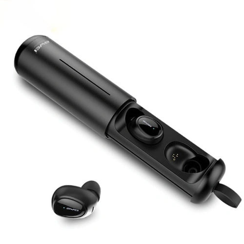 Kup AWEI căști Bluetooth 5.0 T5 TWS + stație de docking neagră - AWEI045BLK - {ean13} - Sklep Home Screen