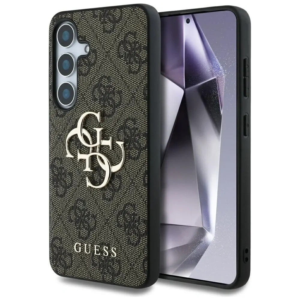 Etui Guess Big 4G Logo Classic Logo do Samsung Galaxy S25+ Plus brązowy
