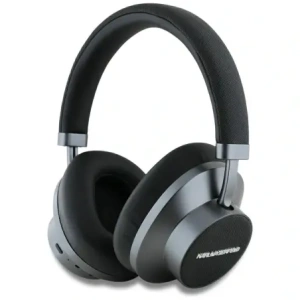 Buy Karl Lagerfeld Saffiano Elongated Wireless Over-Ear Headphones Bluetooth 5.4 ANC Black - KLD22044 - {ean13} - Home Screen Store Europe