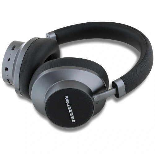 Kup Karl Lagerfeld Saffiano Hosszúkás Vezeték nélküli Fülhallgató Bluetooth 5.4 ANC Fekete - KLD22044 - {ean13} - Sklep Home Screen