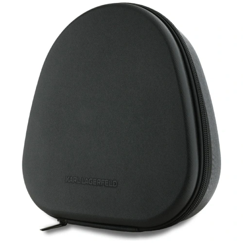 Kup Karl Lagerfeld Saffiano Prodloužená bezdrátová sluchátka přes uši Bluetooth 5.4 ANC černá - KLD22044 - {ean13} - Sklep Home Screen