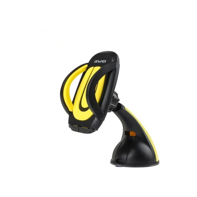 Buy AWEI Car Mount Holder X7 4.3" - 7" black & yellow - 6954284069847 - AWEI047BLKYEL - Homescreen.pl