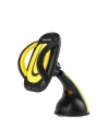 AWEI automobilový držák X7 4.3" - 7" na sklo černý-žlutý/black&yellow