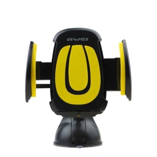 Kup AWEI automobilový držák X7 4.3" - 7" na sklo černý-žlutý/black&yellow - AWEI047BLKYEL - {ean13} - Sklep Home Screen