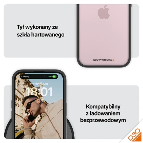 Kup PanzerGlass ClearCase Apple iPhone 15 D3O 2xvojenská třída černá - PZG926 - {ean13} - Sklep Home Screen
