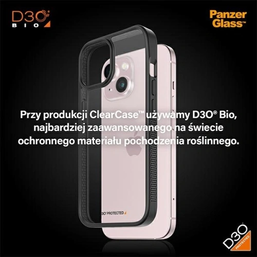 Kup PanzerGlass ClearCase Apple iPhone 15 D3O 2xvojenská třída černá - PZG926 - {ean13} - Sklep Home Screen