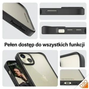 Kup PanzerGlass ClearCase Apple iPhone 15 Plus / 14 Plus D3O 2xMilitärstandard schwarz - PZG927 - {ean13} - Sklep Home Screen