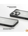 Kup PanzerGlass ClearCase Apple iPhone 15 Pro D3O 2xVojenská třída černá - PZG928 - {ean13} - Sklep Home Screen