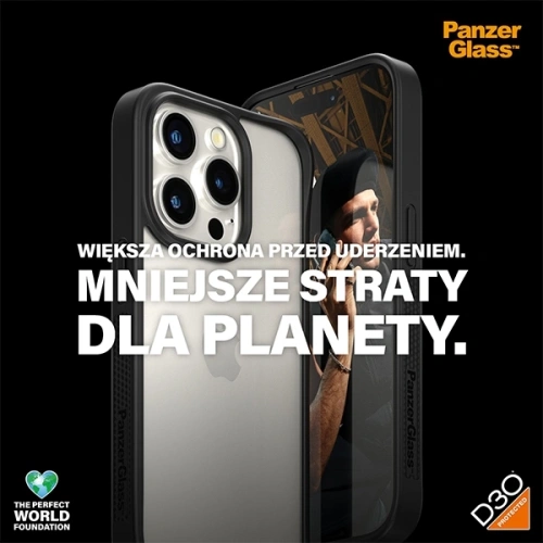 Kup PanzerGlass ClearCase Apple iPhone 15 Pro D3O 2xKatona minőség fekete - PZG928 - {ean13} - Sklep Home Screen