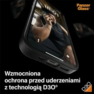 Kup Etui PanzerGlass ClearCase do Apple iPhone 15 Pro D3O 2xMilitary grade czarny - PZG928 - {ean13} - Sklep Home Screen