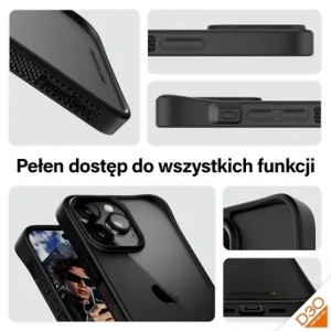 Kup PanzerGlass ClearCase Apple iPhone 15 Pro Max D3O 2xMilitärstandard schwarz - PZG929 - {ean13} - Sklep Home Screen