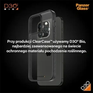 Kup PanzerGlass ClearCase Apple iPhone 15 Pro Max D3O 2xMilitärstandard schwarz - PZG929 - {ean13} - Sklep Home Screen