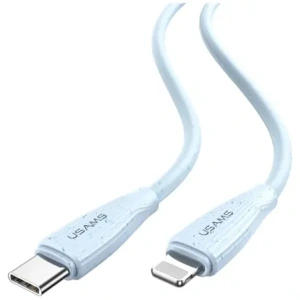 USAMS Green Series SJ717 30W USB-C / Lightning Kabel 1m weiß
