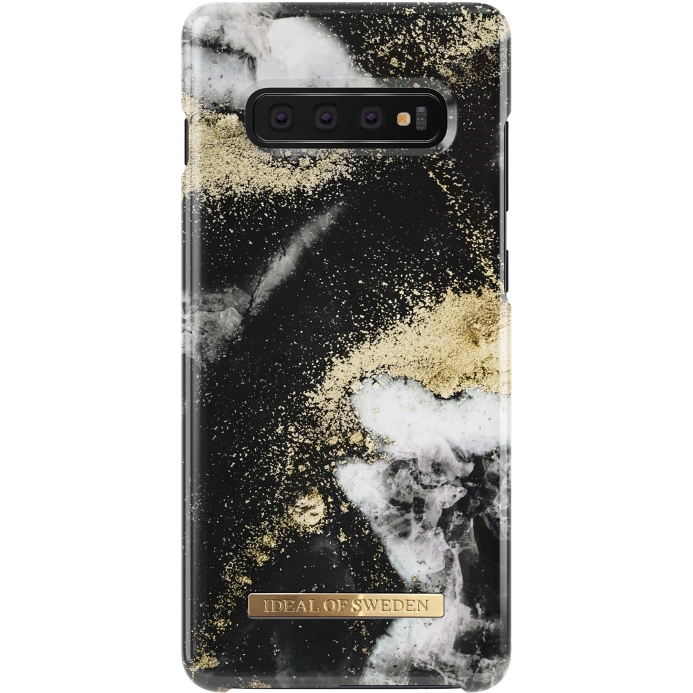 Etui iDeal of Sweden Samsung Galaxy S10+ Plus (Black Galaxy Marble)