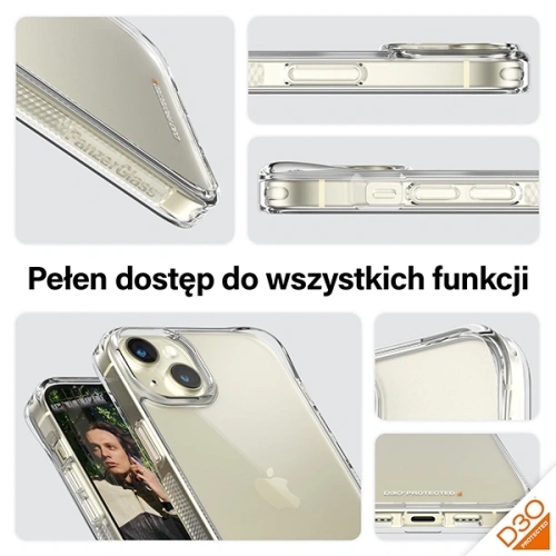 Kup PanzerGlass HardCase Apple iPhone 15 Plus / 14 Plus D3O 3xvojenská třída průhledná - PZG936 - {ean13} - Sklep Home Screen