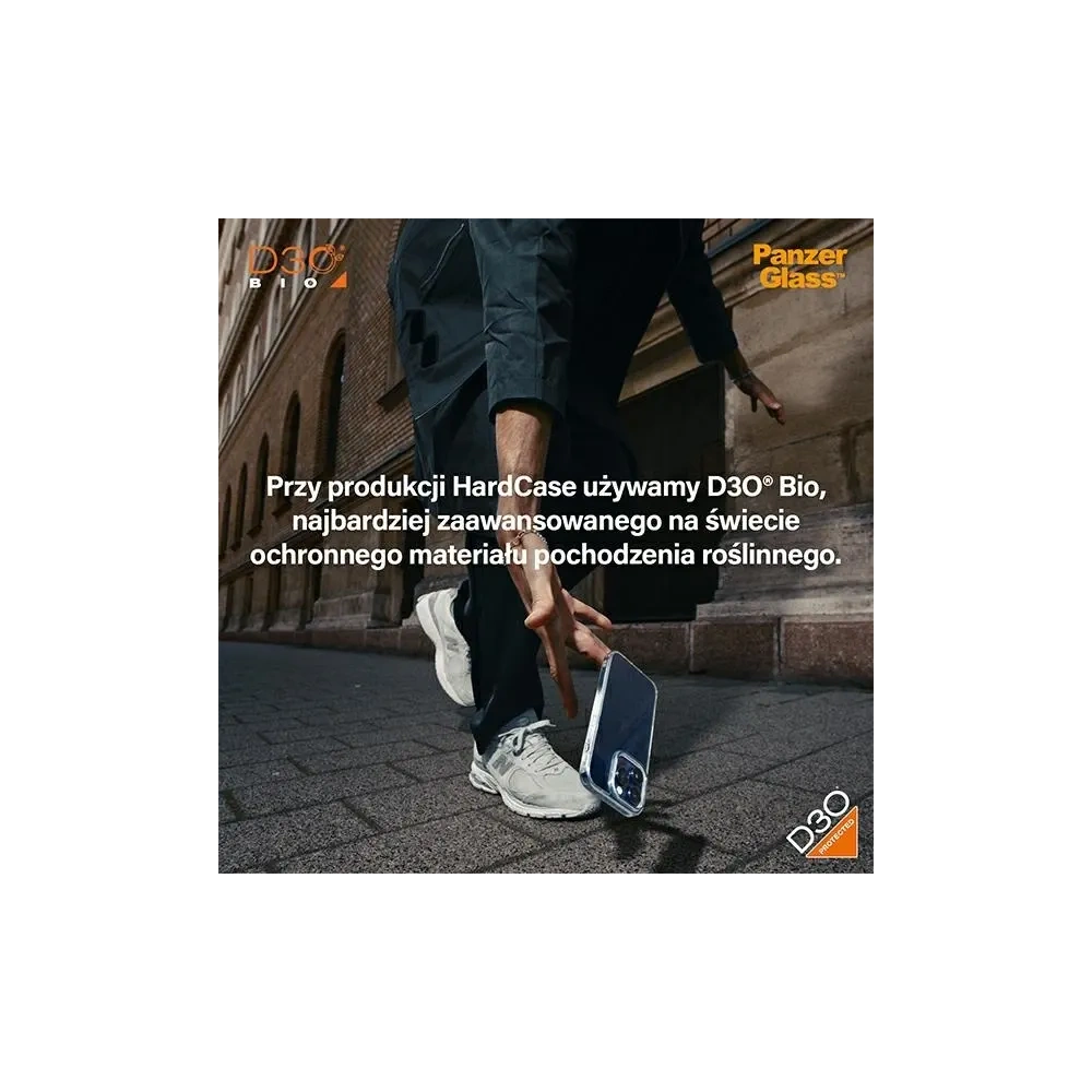 Etui PanzerGlass HardCase do Apple iPhone 15 Plus / 14 Plus D3O 3xMilitary grade przezroczysty