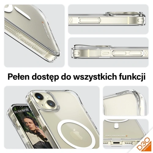 Buy PanzerGlass HardCase Apple iPhone 15 Plus / 14 Plus D3O MagSafe 3xMilitary grade clear - PZG937 - {ean13} - Home Screen Store Europe