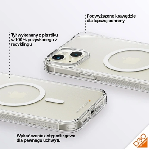 Kup PanzerGlass HardCase Apple iPhone 15 Plus / 14 Plus D3O MagSafe 3xvojenská třída průhledná - PZG937 - {ean13} - Sklep Home Screen