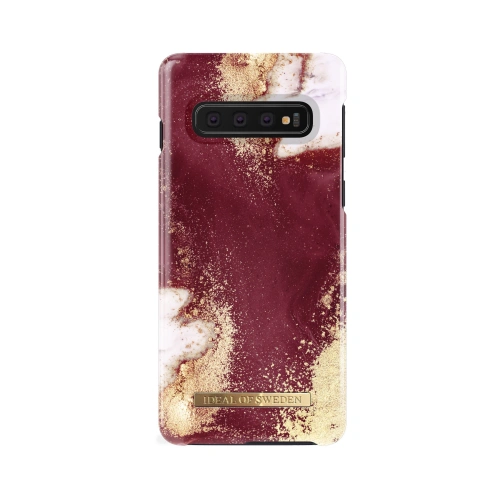 Kup Etui iDeal Of Sweden Samsung Galaxy S10 (Marmură Burgundy Aurie) - IDS246GLDBRGMRB - {ean13} - Sklep Home Screen