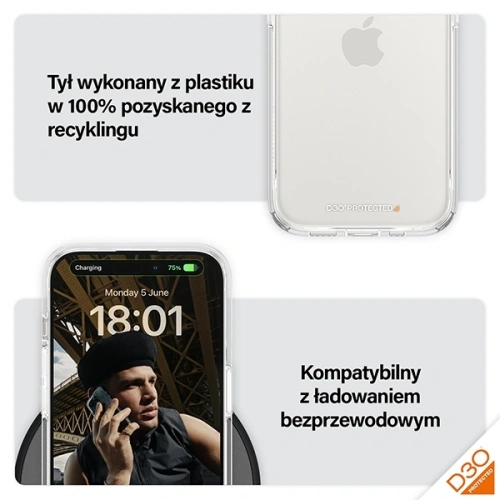 Kup PanzerGlass HardCase Apple iPhone 15 Pro D3O 3xVojenská třída čirý - PZG938 - {ean13} - Sklep Home Screen