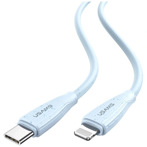 Kup USAMS Zöld Sorozat SJ717 30W USB-C / Lightning kábel 1m rózsaszín - USA1246 - {ean13} - Sklep Home Screen