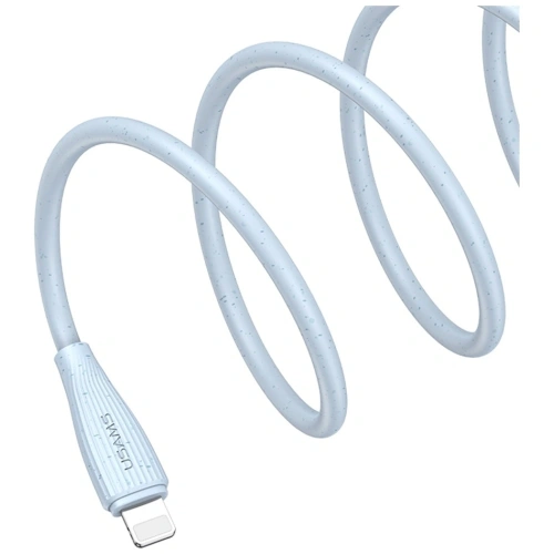 Kup USAMS Zöld Sorozat SJ717 30W USB-C / Lightning kábel 1m rózsaszín - USA1246 - {ean13} - Sklep Home Screen