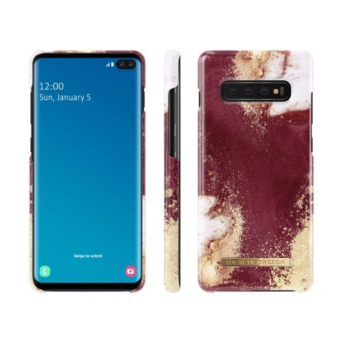 Kup Etui iDeal Of Sweden Samsung Galaxy S10+ Plus (Marmură Burgundă Aurie) - IDS247GLDBRGMRB - {ean13} - Sklep Home Screen
