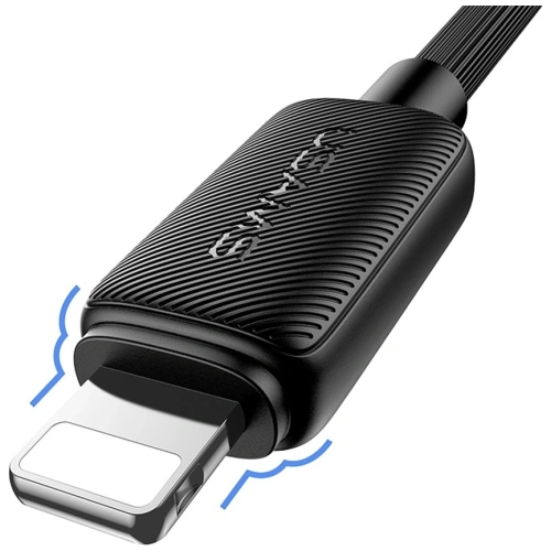 Kup Kabel USAMS KY Series US-SJ689 2.4A USB-A / Lightning 1m biały - USA1247 - {ean13} - Sklep Home Screen