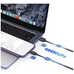 Kup Kabel USAMS KY Series US-SJ689 2.4A USB-A / Lightning 1m biały - USA1247 - {ean13} - Sklep Home Screen