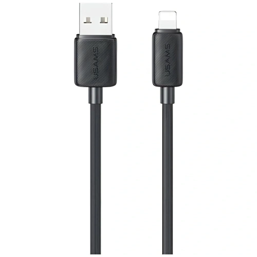 Kup Kabel USAMS KY Series US-SJ689 2.4A USB-A / Lightning 1m czarny - USA1248 - {ean13} - Sklep Home Screen