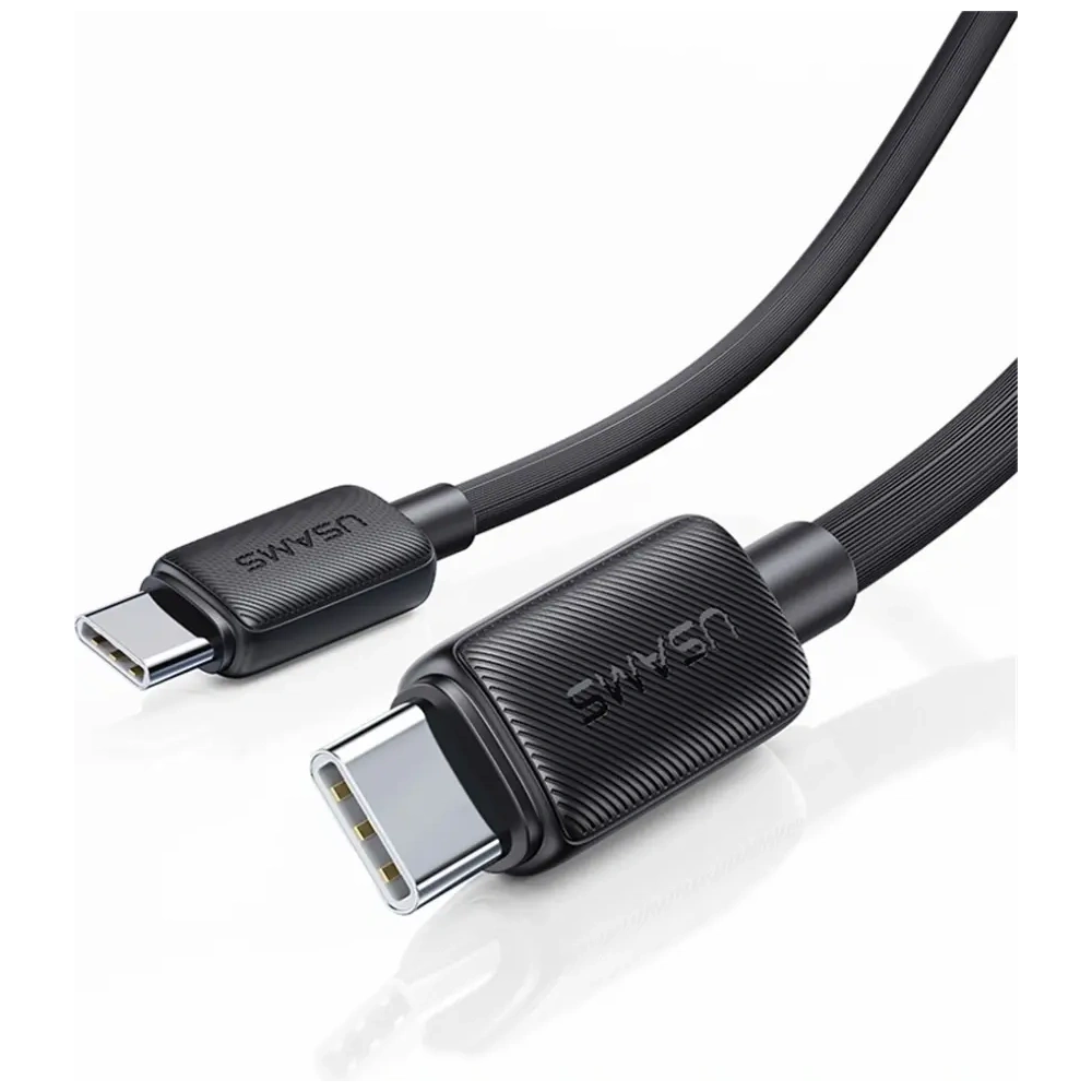 Kabel USAMS KY Series US-SJ691 60W USB-C / USB-C 1m biały