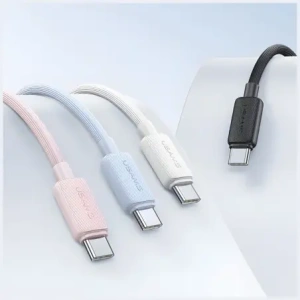Kup Kabel USAMS KY Series US-SJ691 60W USB-C / USB-C 1m biały - USA1249 - {ean13} - Sklep Home Screen